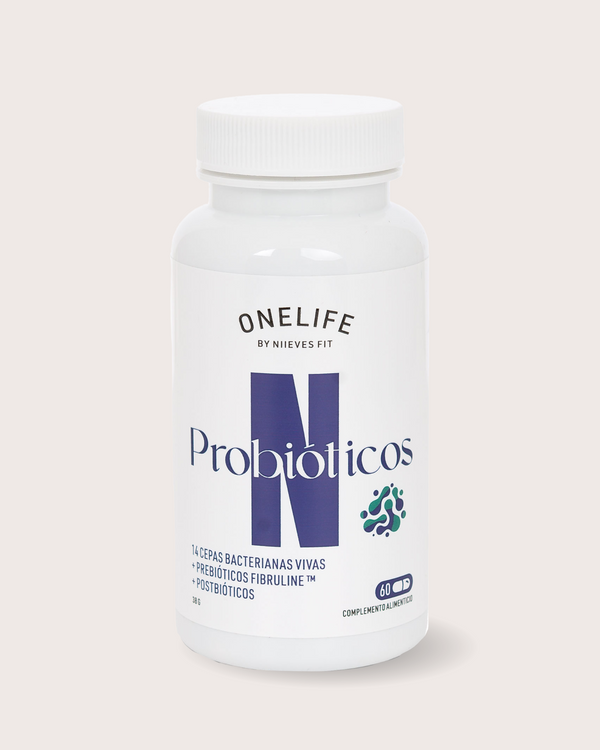 Probióticos y Prebióticos Fibruline™ Intestinales. 60 cápsulas