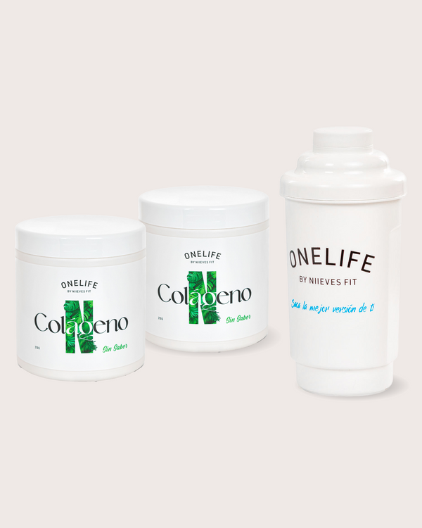 Pack 2 uds de Péptidos de Colágeno Marino Hidrolizado NATICOL® sin sabor + Vitamina C + shaker de regalo