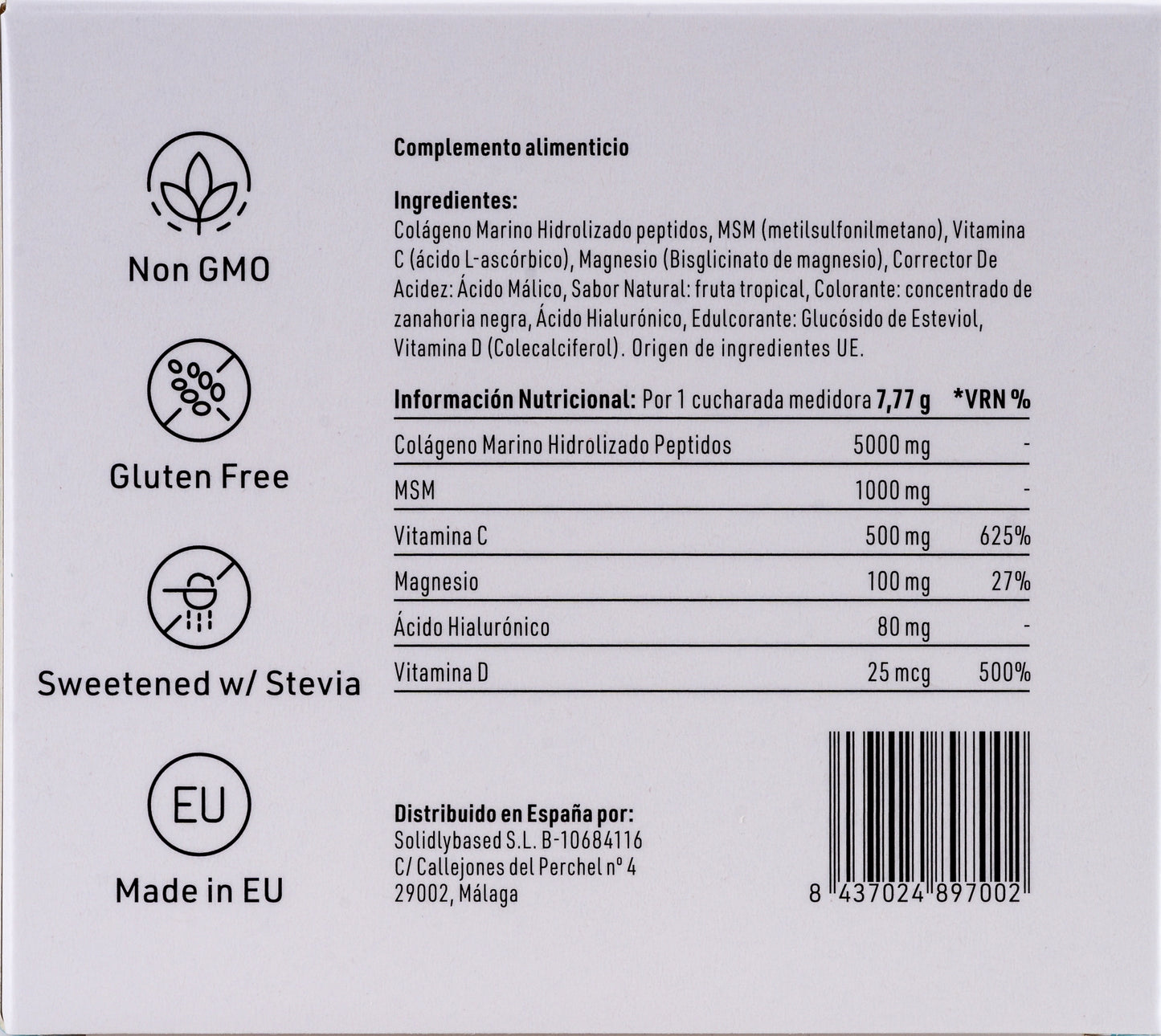 Pack 4 uds de colágeno - 15% de descuento *223 gr